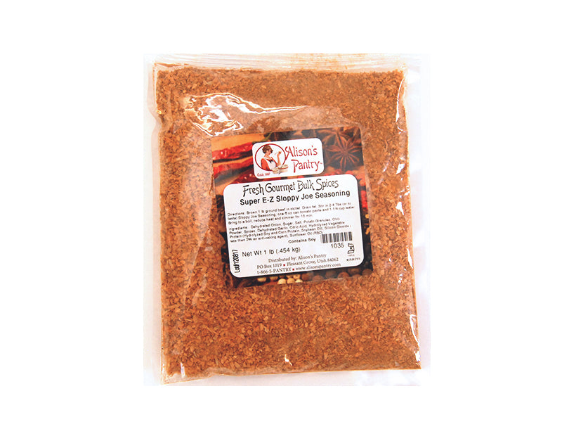 AP Super E-Z Sloppy Joe Seasoning Mix 1 lb. Bag EACH