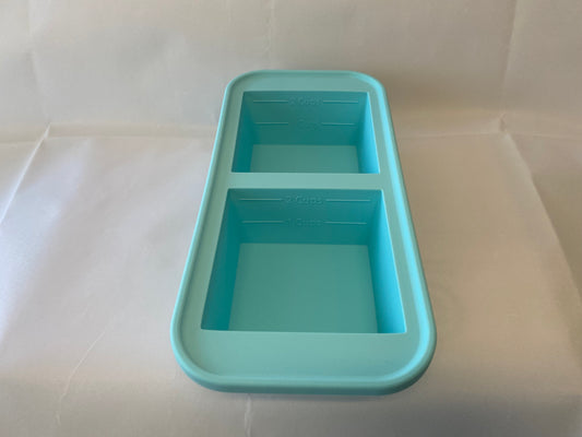 AP Silicone 2 Compartment Freezer Mold w/Lid