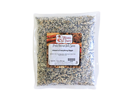 Alison's Everything Bagel Seasoning 1 lb. Bag EACH