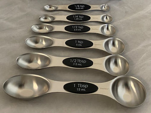 AP Magnetic Measuring Spoons 6-Piece Set EACH