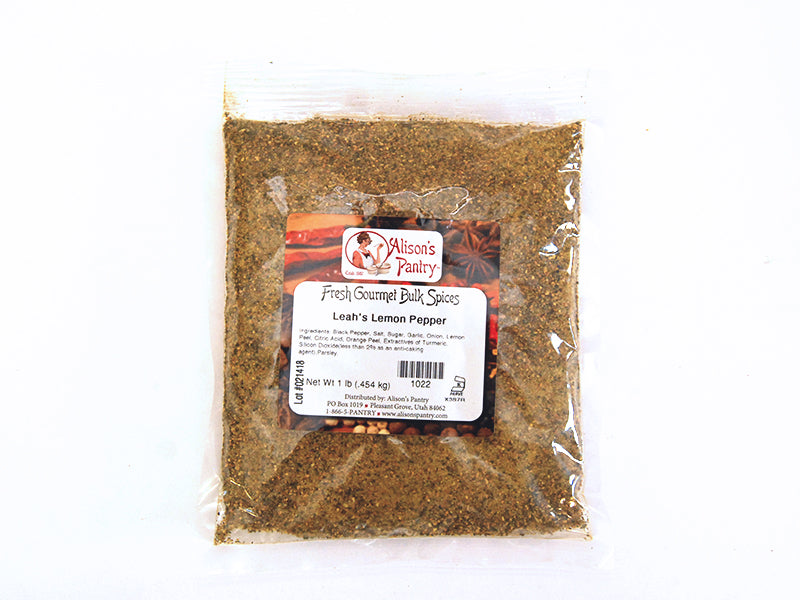 AP Leah's Lemon Pepper 1 lb. Bag EACH