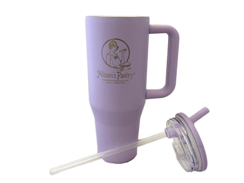 Insulated 40 oz Water Bottle with AP logo LILAC Each