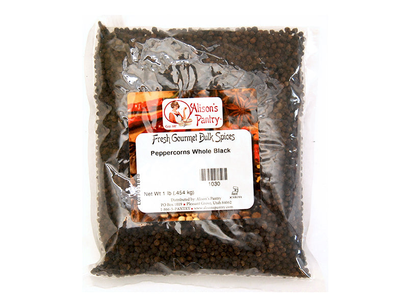 AP Peppercorns Whole Black 1 lb. Bag EACH