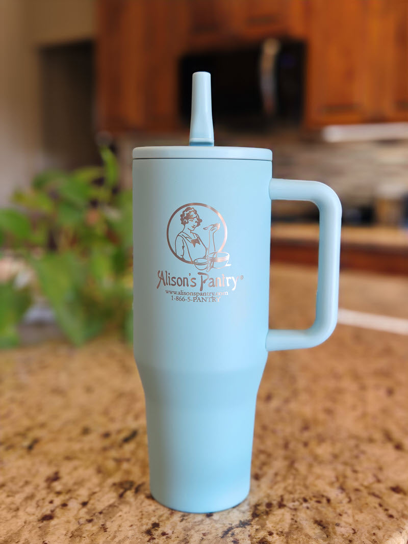 Insulated 40 oz Water Bottle with AP logo BLUE Each