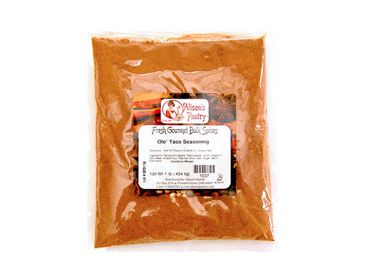 AP Ole' Taco Seasoning Mix 1 lb. EACH
